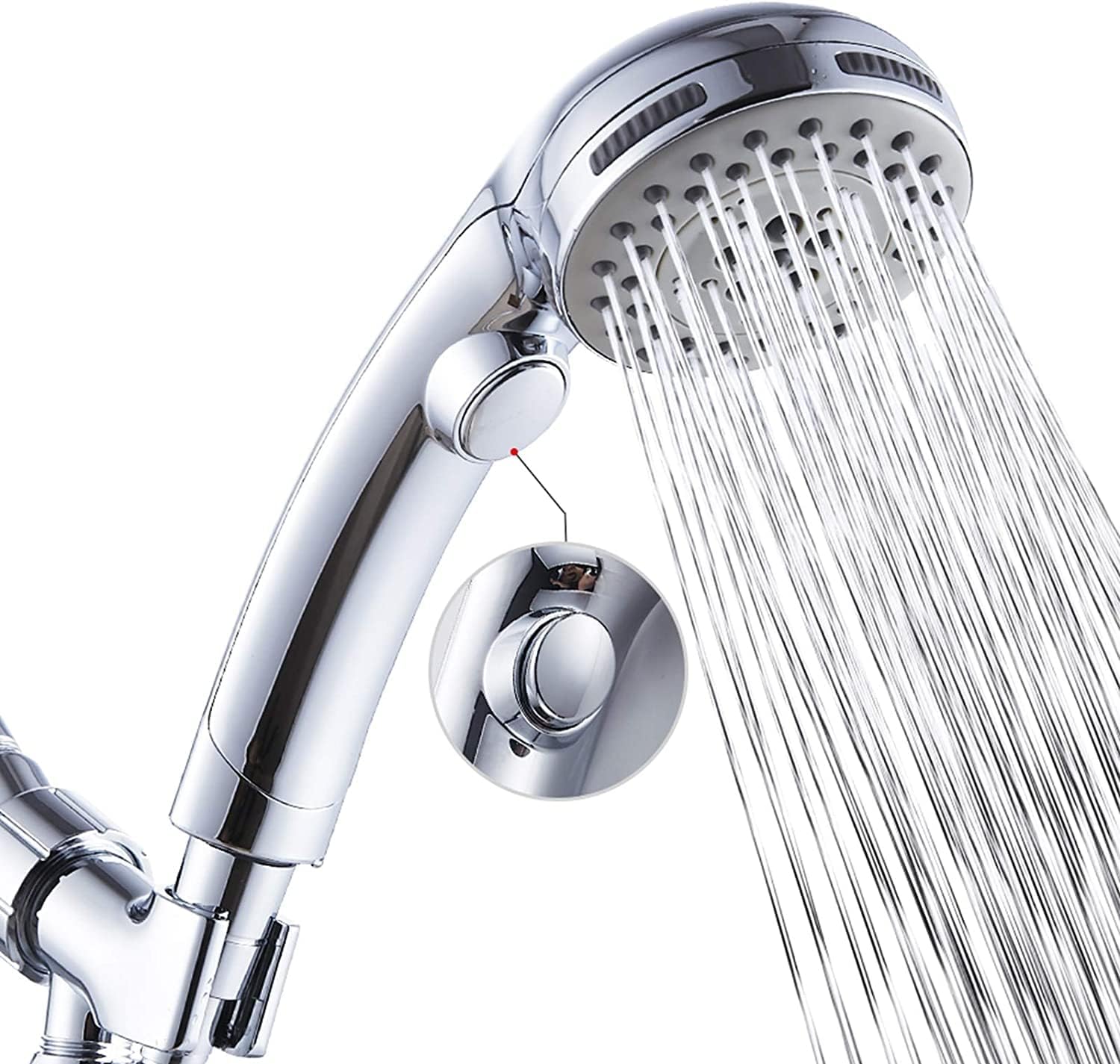 Spa & Wellness Paradies Braunschweig - High Pressure Shower Head with Handheld