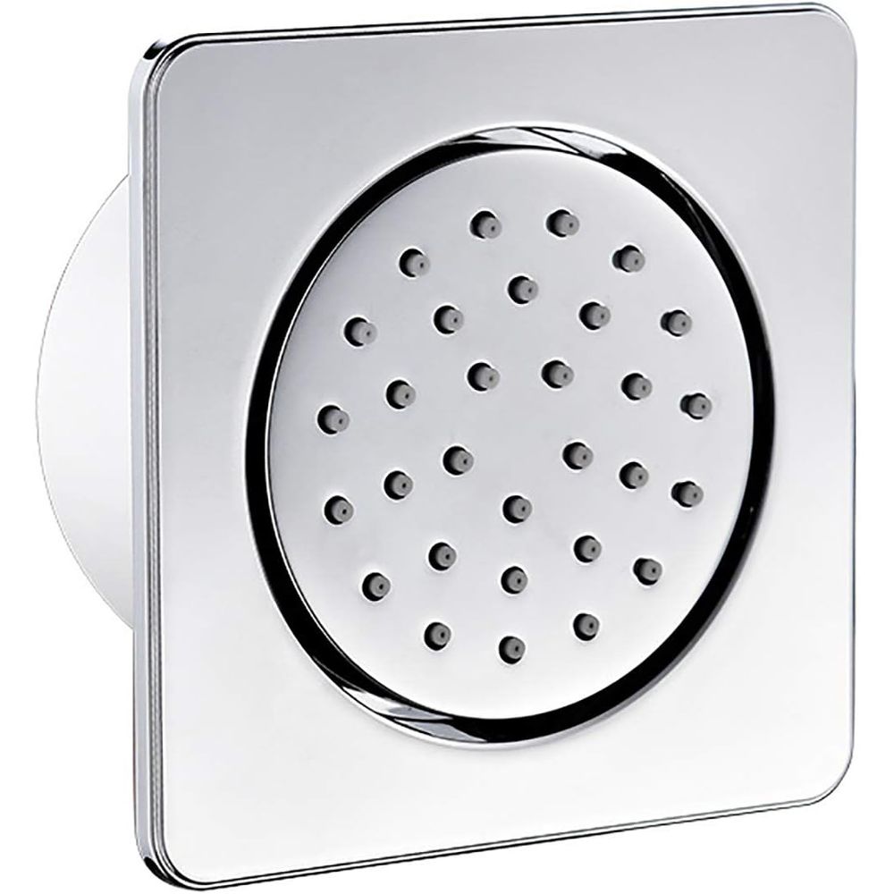 Spa & Wellness Paradies Braunschweig - Wall-Mounted Adjustable Brass Shower Jet, 130mm