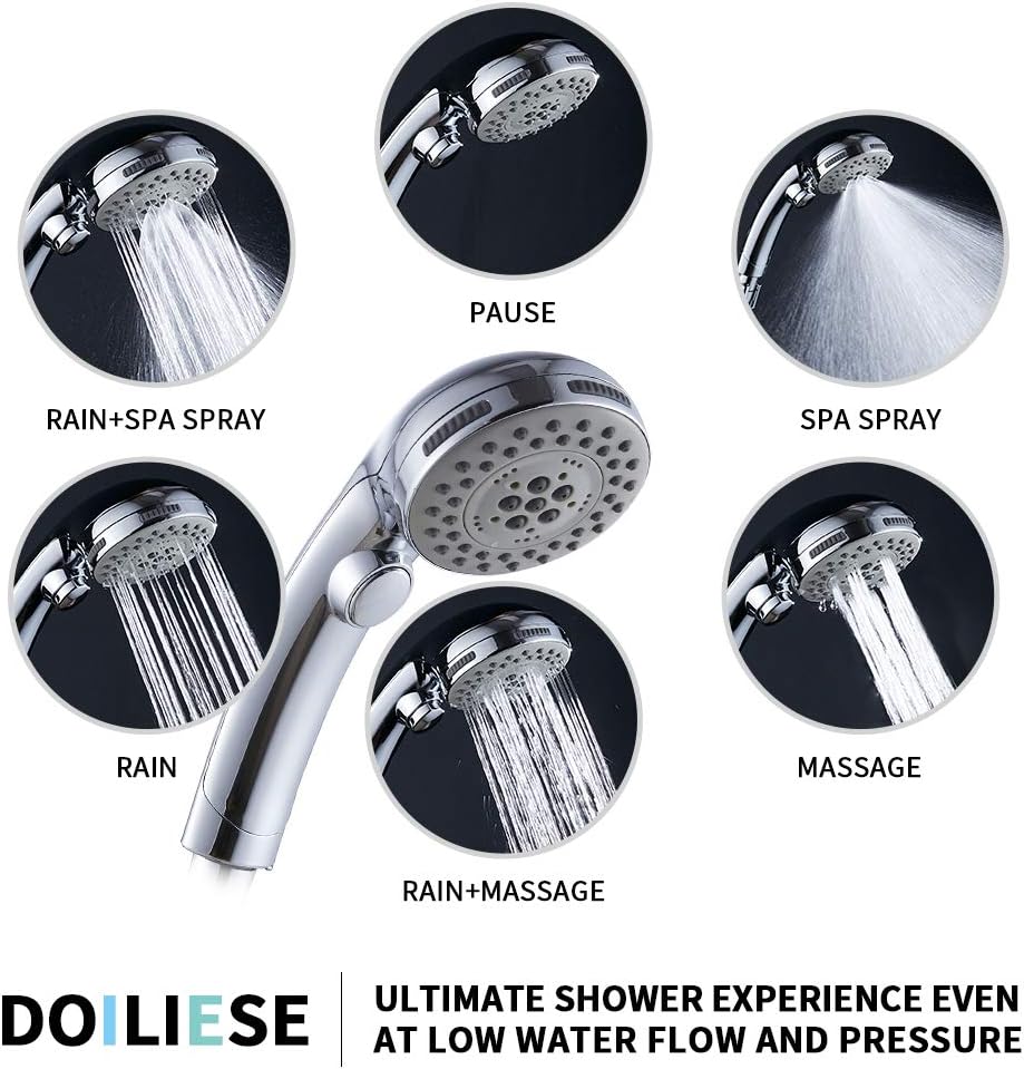 High Pressure Shower Head with – обзор и цена Spa & Wellness Paradies Braunschweig