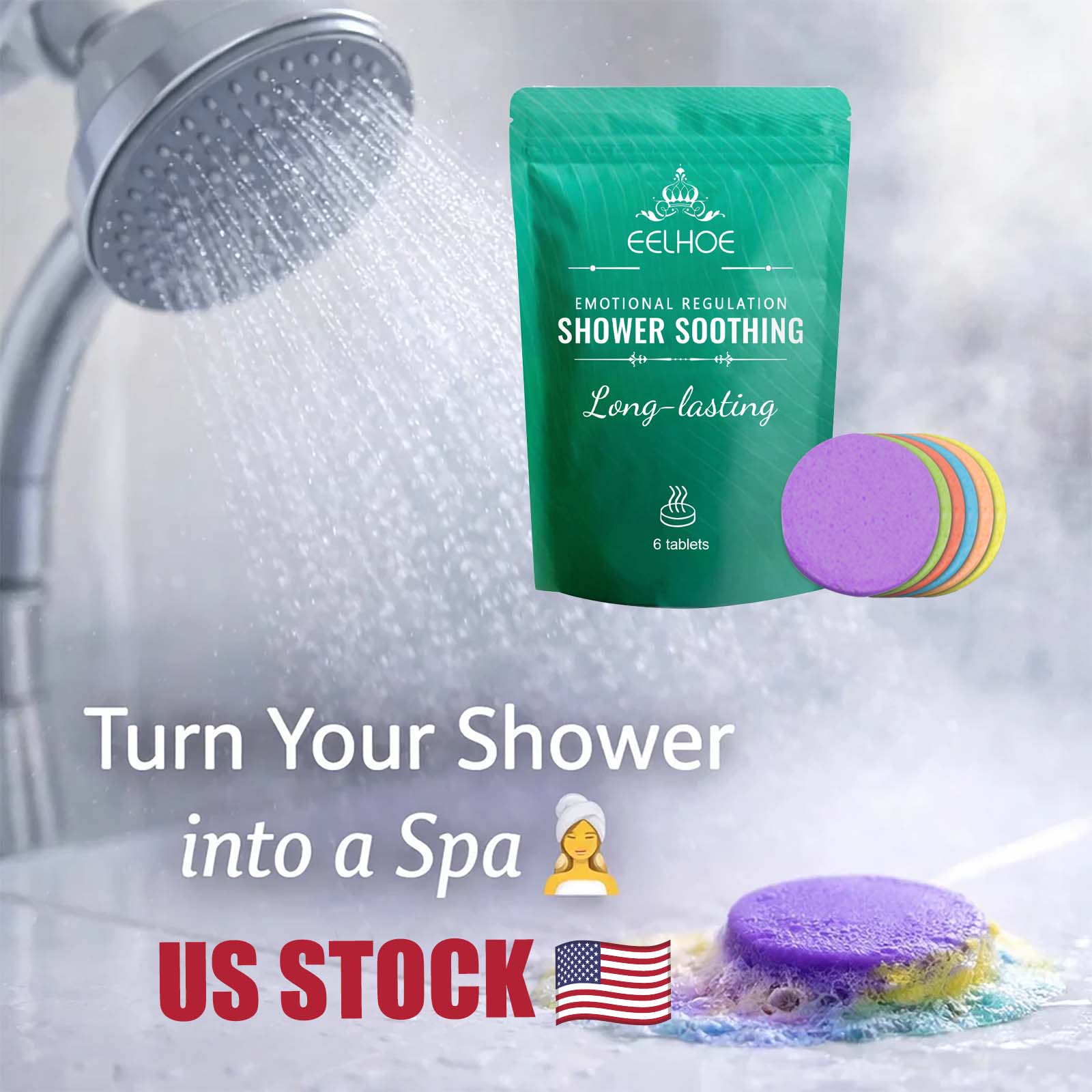 Shower Steamers for Stress Rel – обзор и цена Shower Steamer Tablet