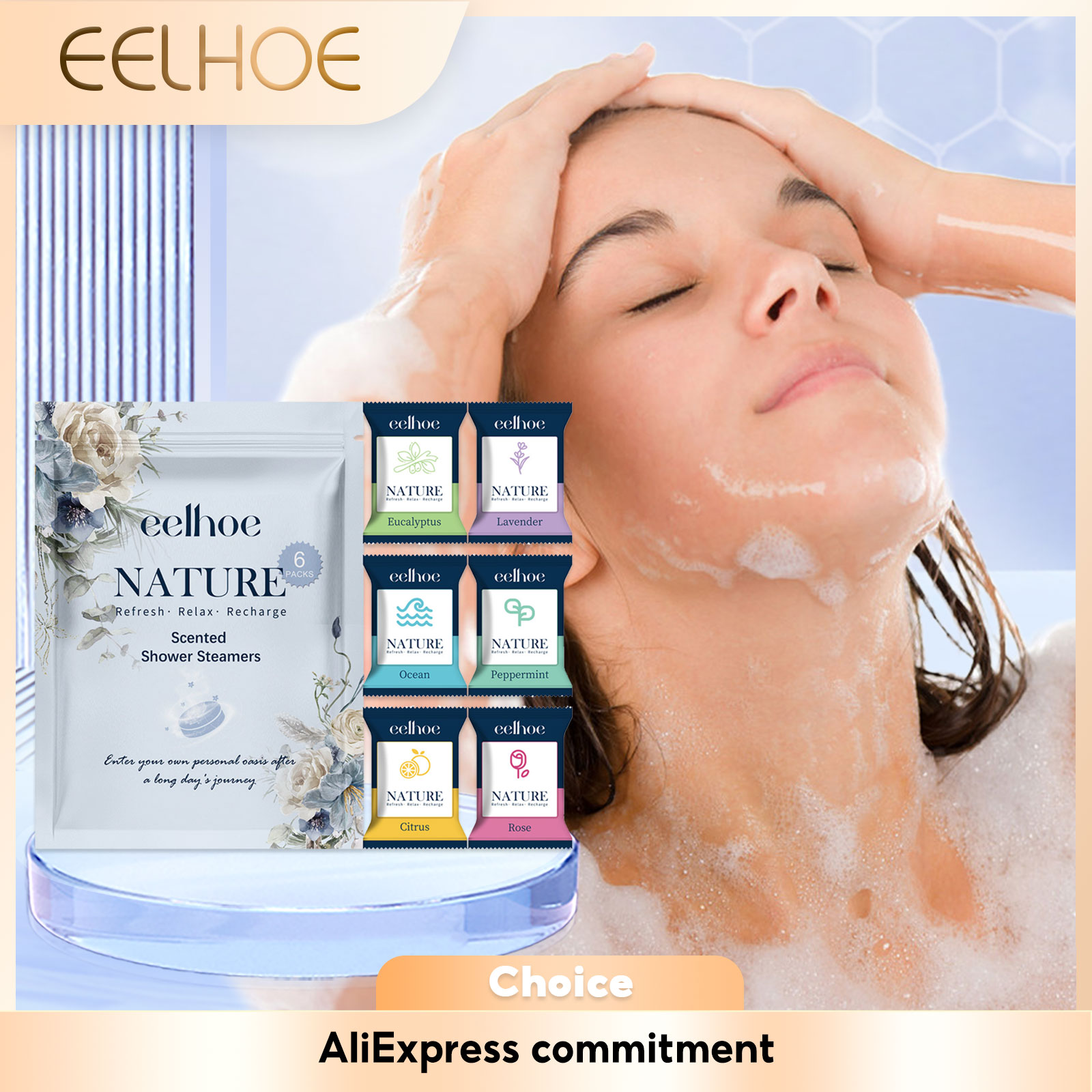 Aromatherapy Shower Steamers S – обзор и цена Shower Steamer Tablet