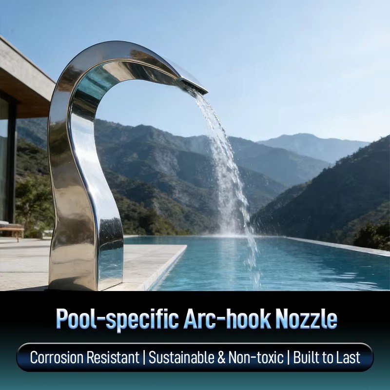 Stainless Steel Arc Hook Nozzl – обзор и цена Spa & Wellness Paradies Braunschweig