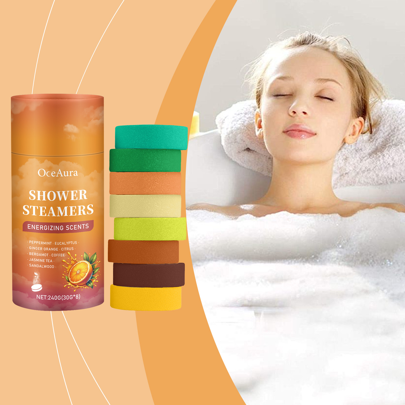 Aromatherapy Shower Tablets Re – обзор и цена Shower Steamer Tablet