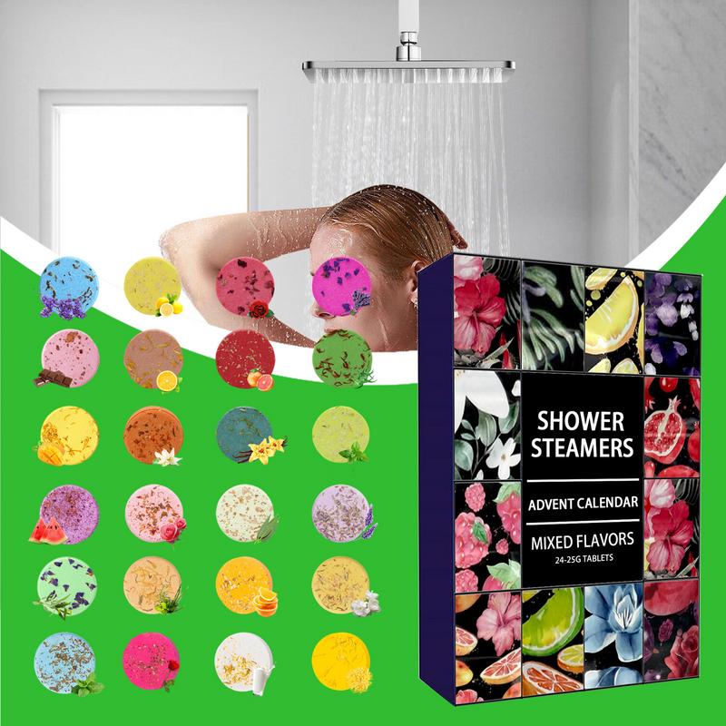 24pcs Shower Steamers Advent C – обзор и цена Shower Steamer Tablet