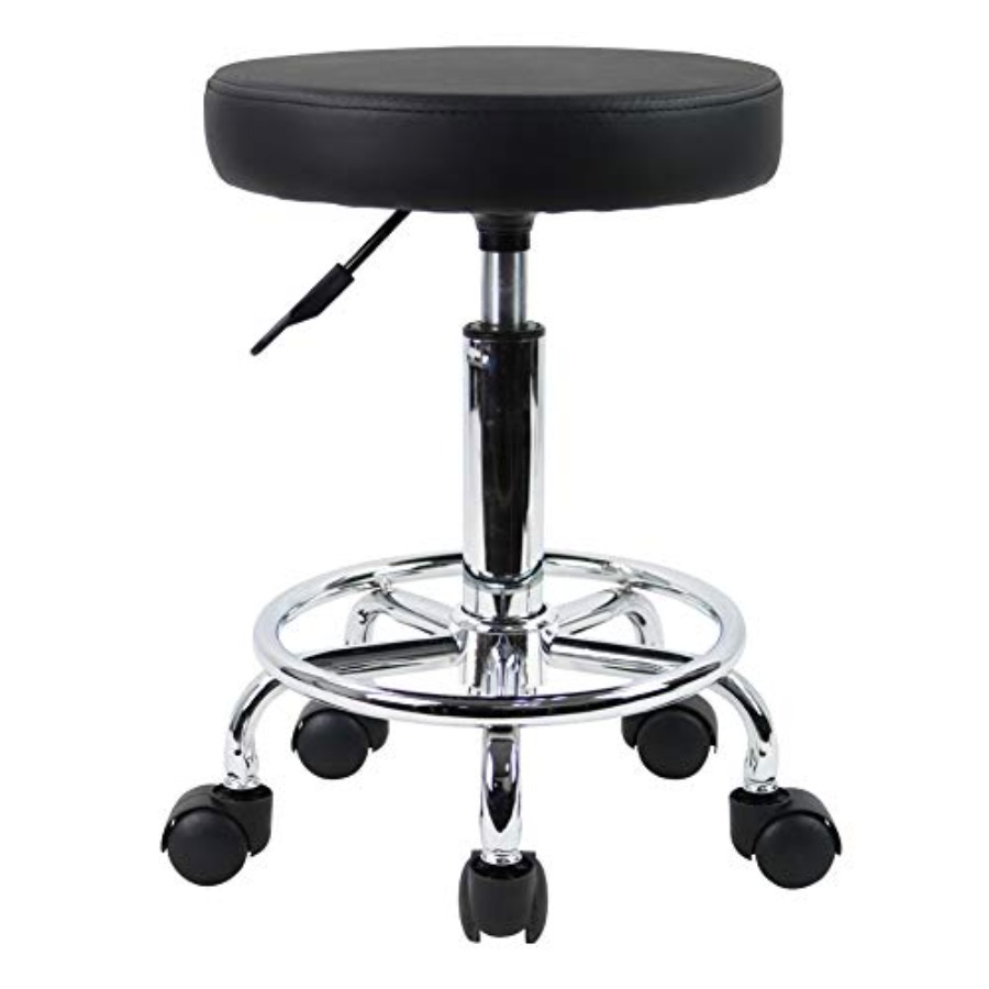 PU Leather Round Rolling Stool – обзор и цена Spa & Wellness Paradies Braunschweig