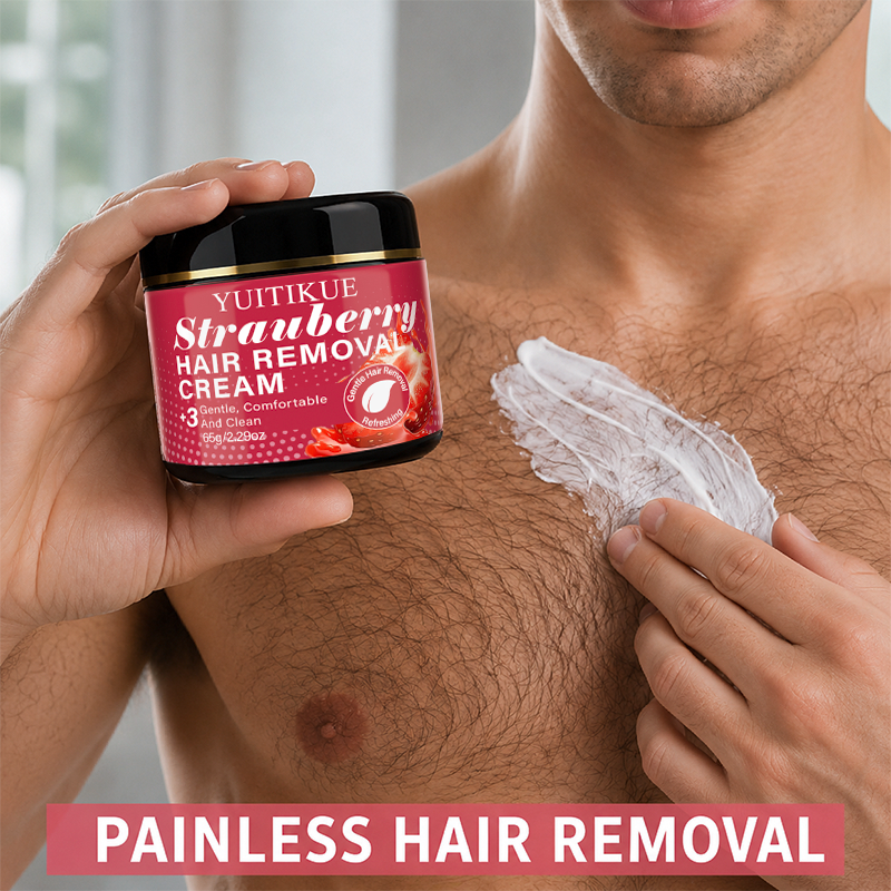 YUITIKUE 65g Strawberry Scent  – обзор и цена Hair Removal Cream