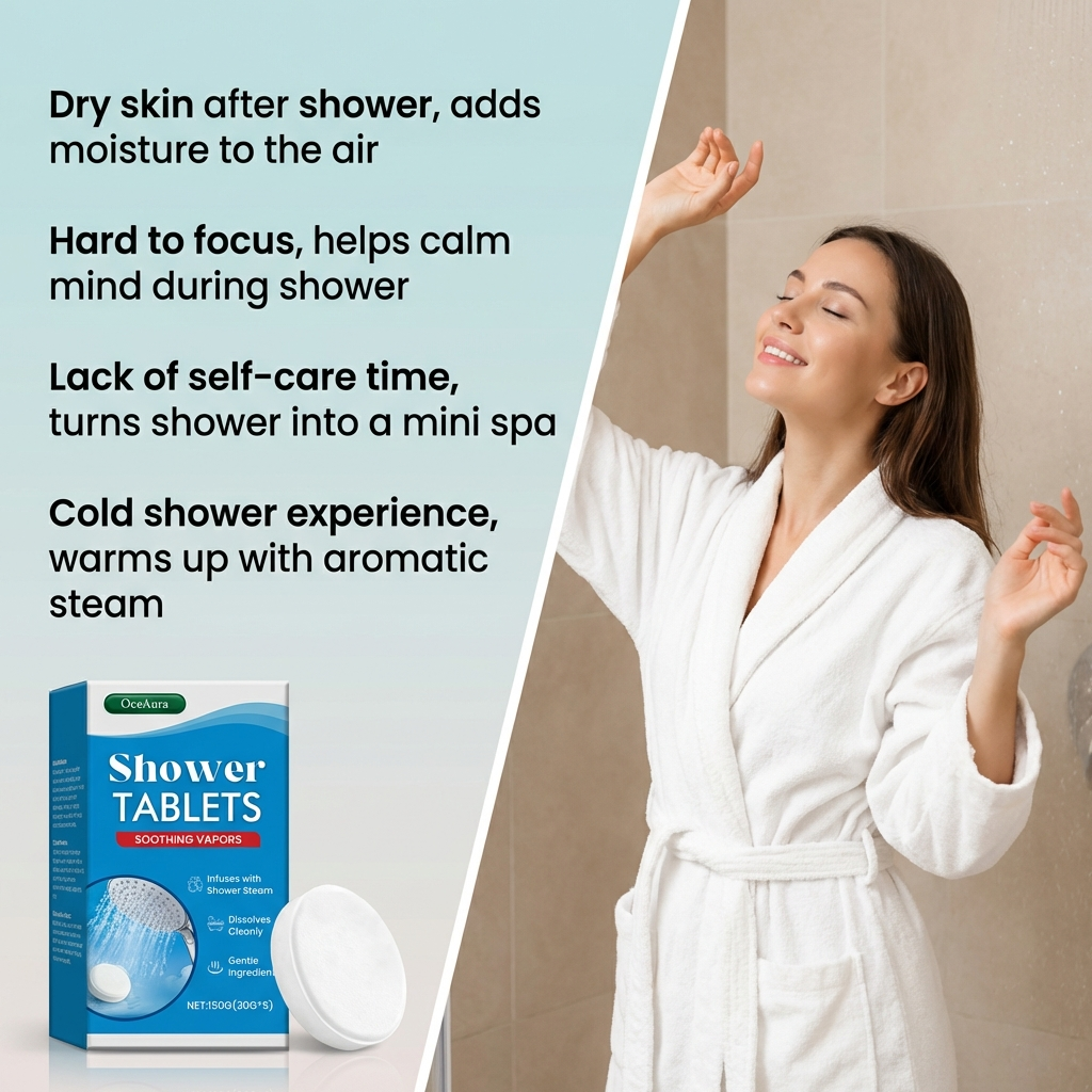 Shower Steamers Tablets Aromat – обзор и цена Shower Steamer Tablet