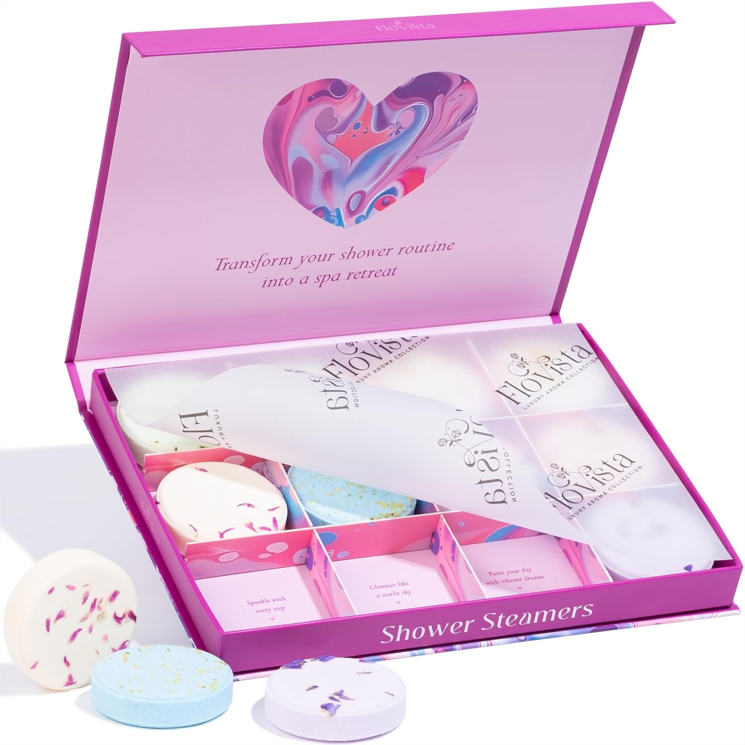 Shower Steamers Gift Set – 12  – обзор и цена Shower Steamer Tablet