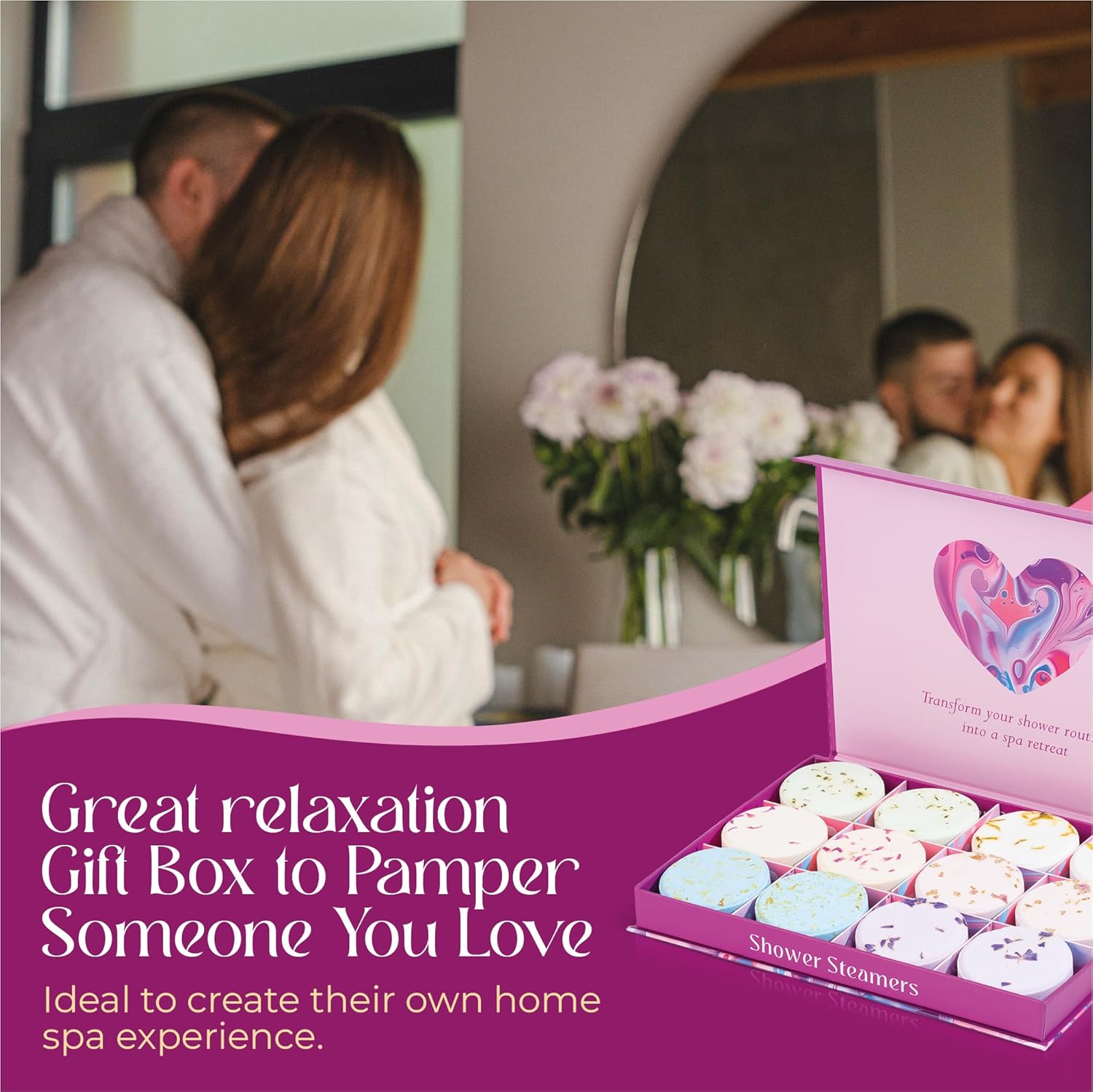 Shower Steamers Gift Set – 12  – обзор и цена Shower Steamer Tablet