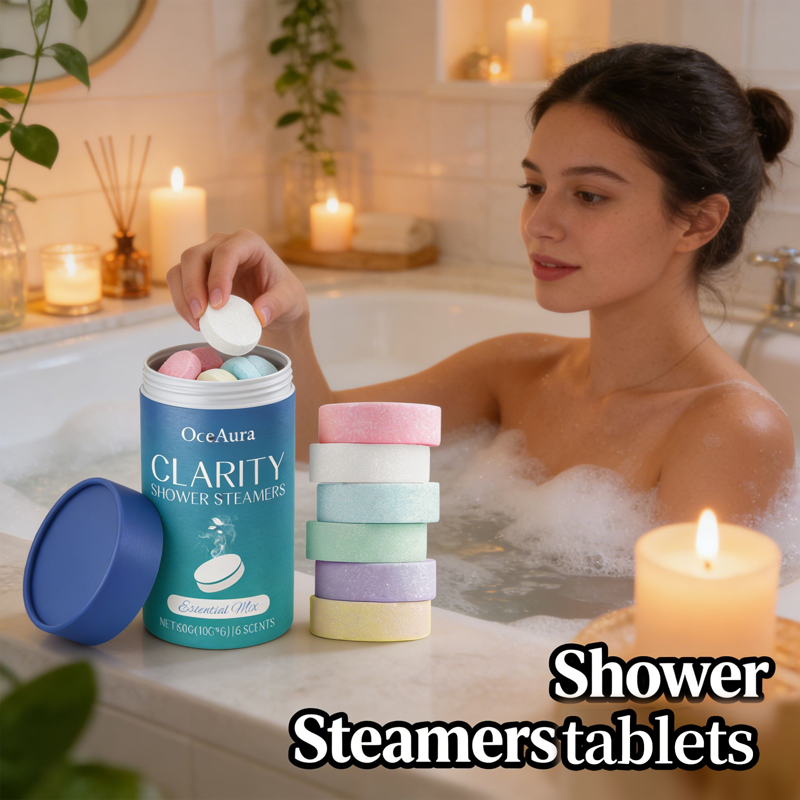 Shower Steamers Tablets Aromat – обзор и цена Shower Steamer Tablet